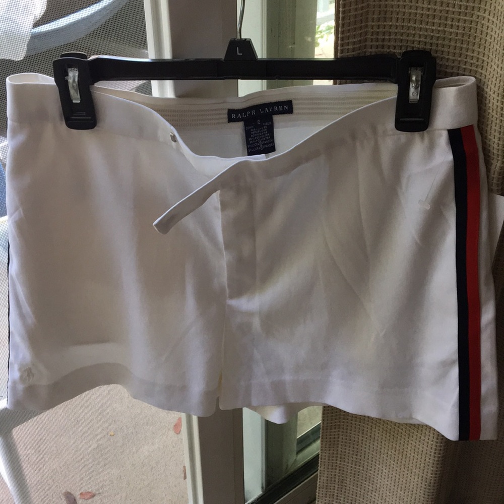 Heritage polyester Ralph Lauren Golf White short
